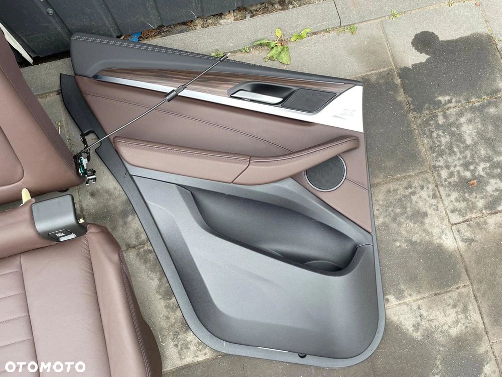 FOTELE TAPICERKA BMW X3 G01 iX3 G08 SKÓRA VERNASCA MOKKA GRZANE PRZÓD TYŁ - 11