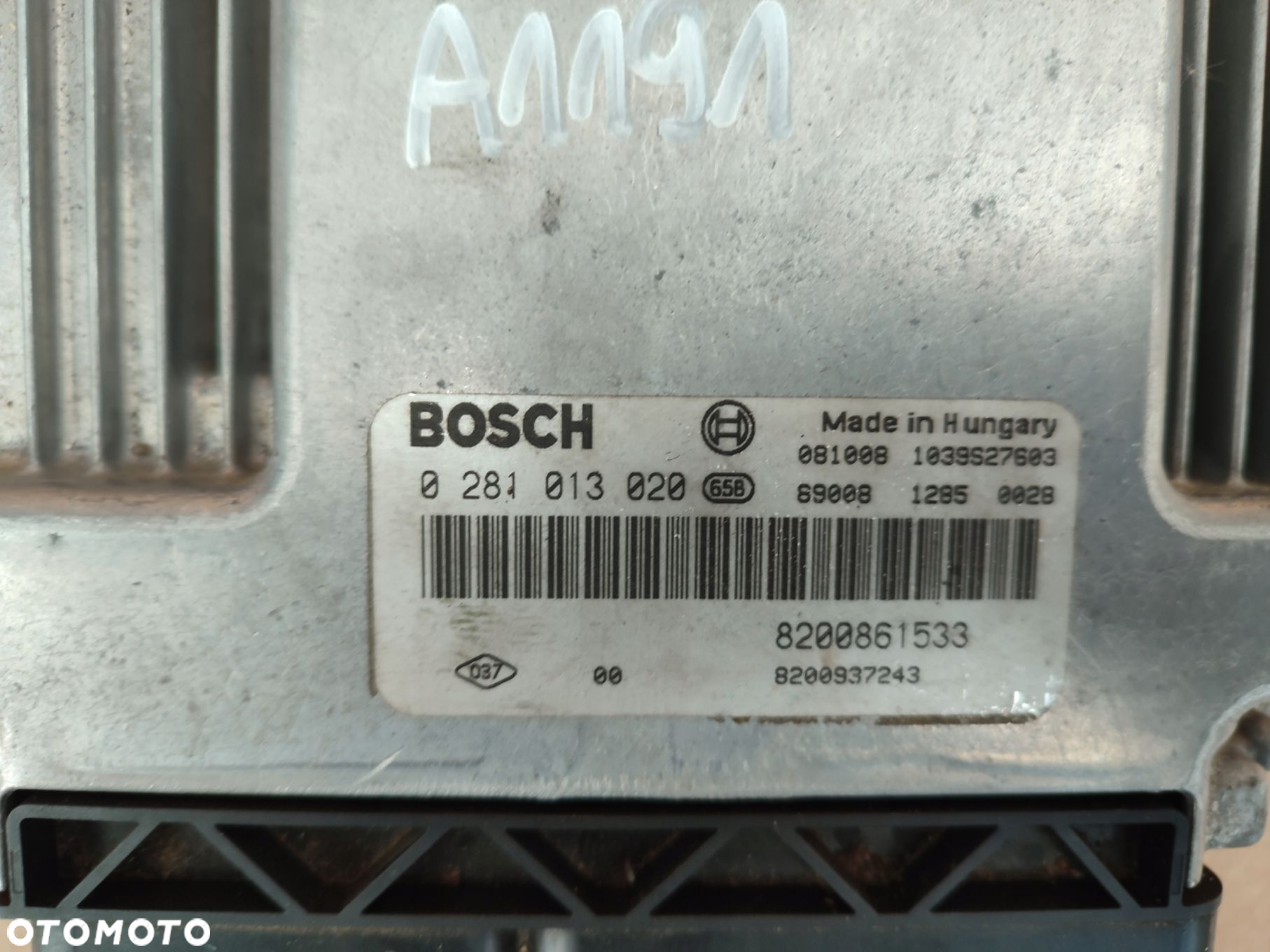 Komputer sterownik silnika RENAULT LAGUNA III 3.0DCI V6 8200861533 - 4
