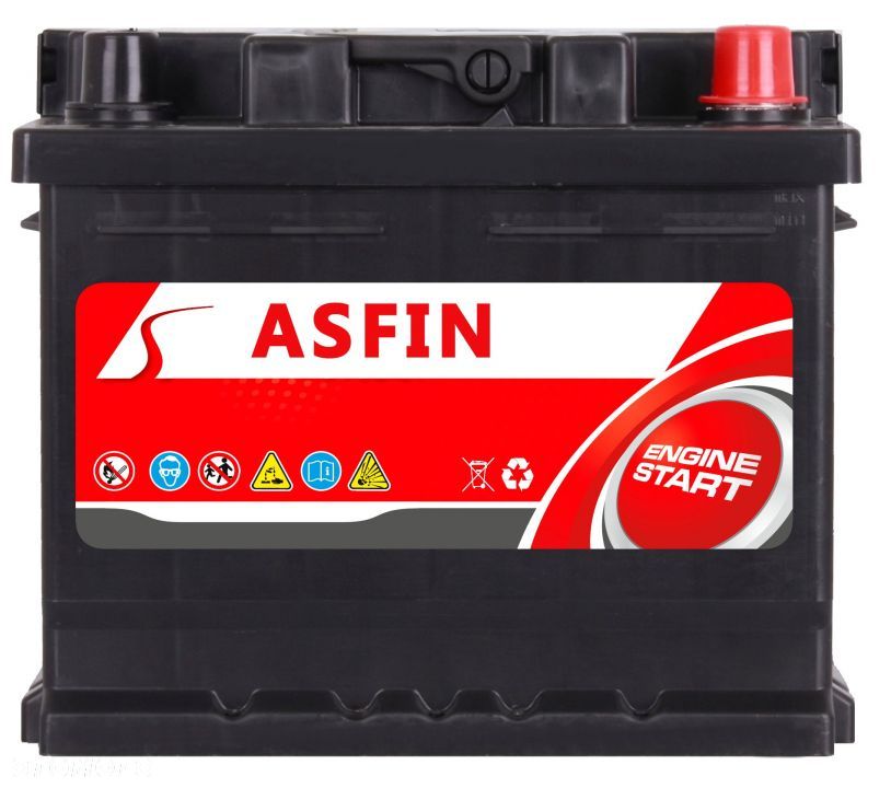 Akumulator ASFIN 12V 50Ah 470A (EN) - 1