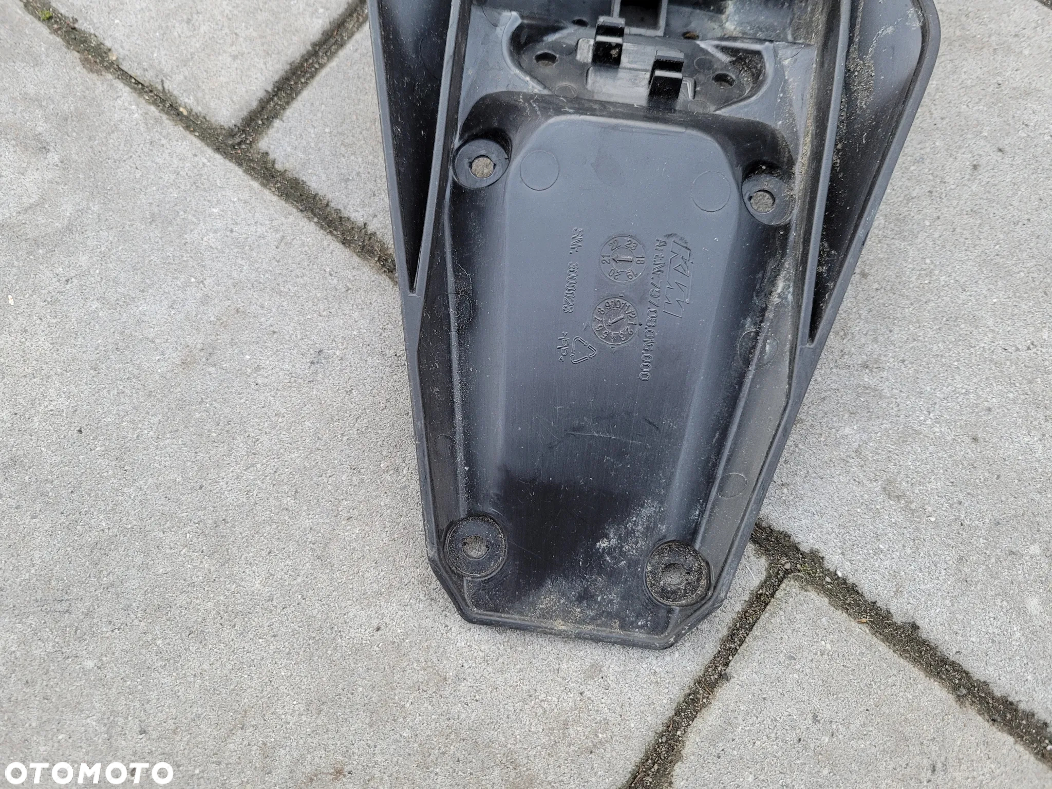 Mocowanie tablicy rejestracyjnej, ogon KTM 250 300 EXC - 10