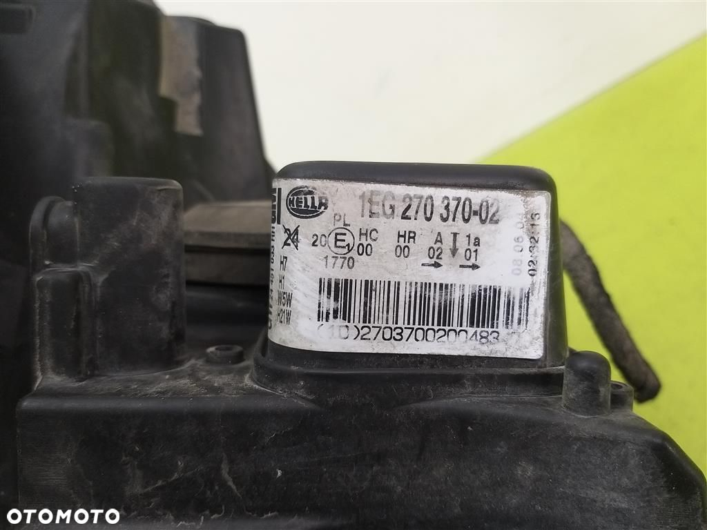 Reflektor lampa przód prawa Opel Astra III H 2004-2013 HELLA  1EG27037002 - 4