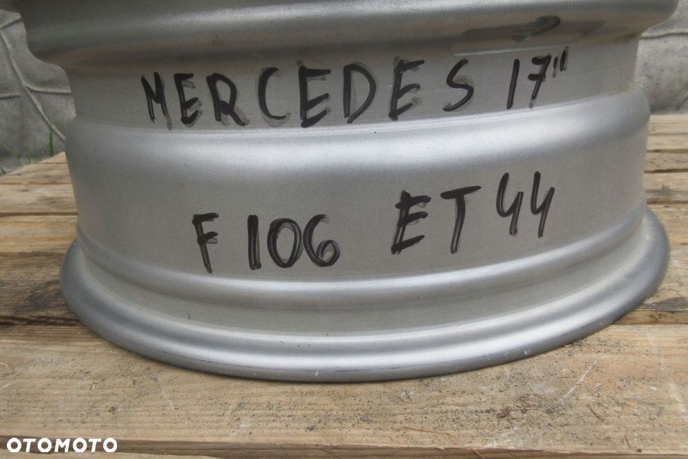 mercedes oe alufelga 17 6,5j 5x112 et44 - 7