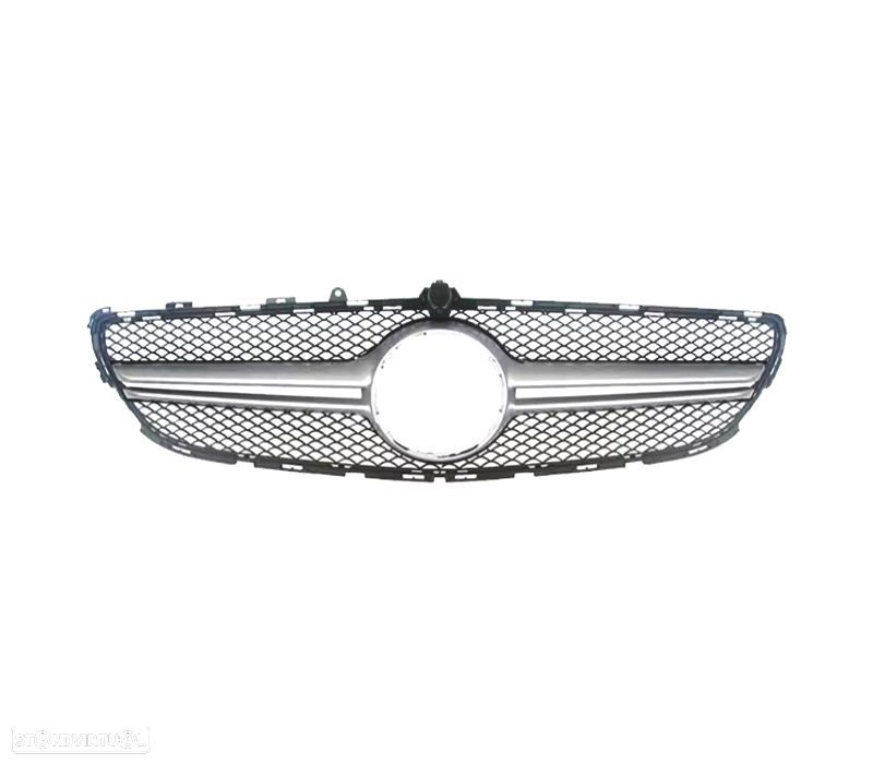 GRELHA FRONTAL MERCEDES CLS C218 W218 X218 14-18 LOOK AMG CROMADO - 2
