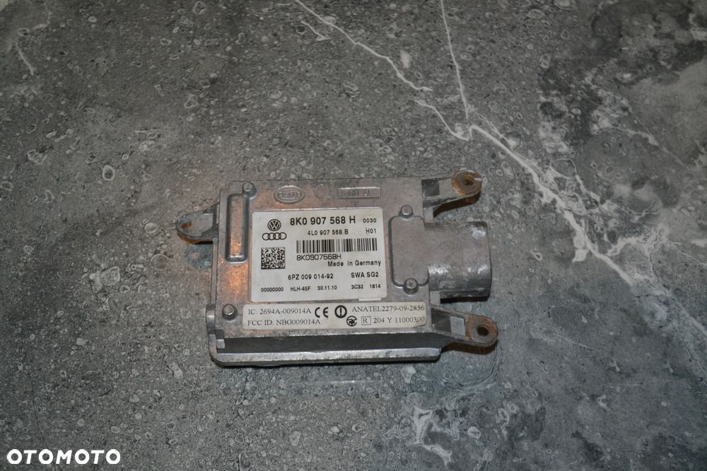 AUDI A4 B8 A5 ASYSTENT STEROWNIK PASA RUCHU LEWY TYŁ TYLNY HELLA 8K0907568H 4L0907568B - 1