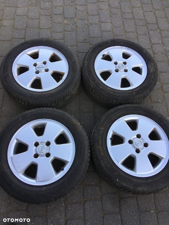 OPEL ASTRA G II FELGI ALUMINIOWE 4X100 195/60/15 - 1