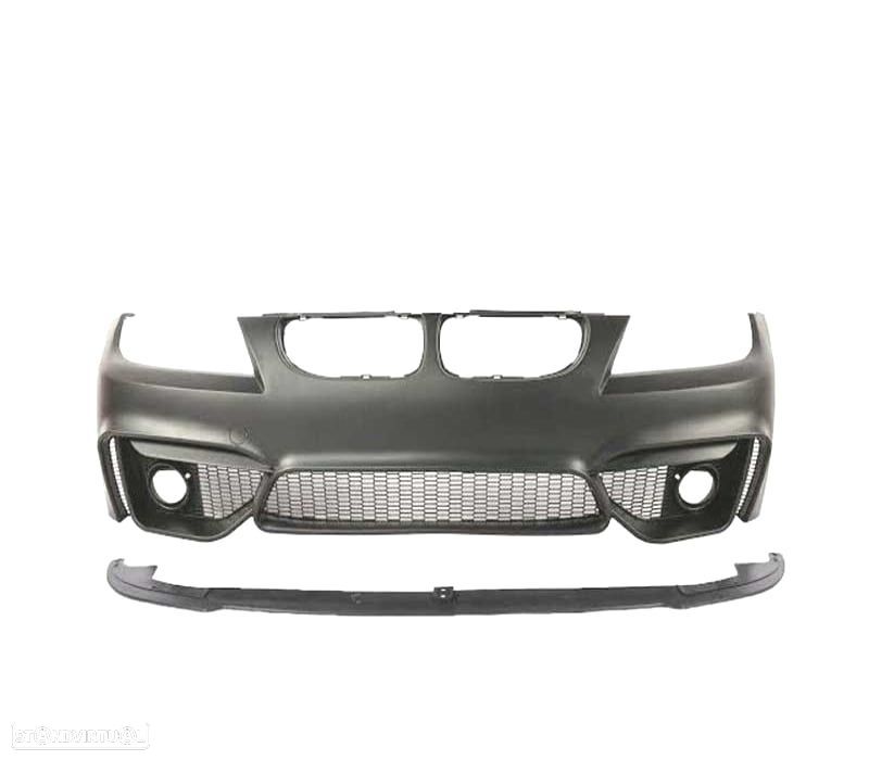 PÁRA-CHOQUES BMW E90 E91 05-08 + LIP LOOK M4 GRELHAS NEVOEIRO - 2