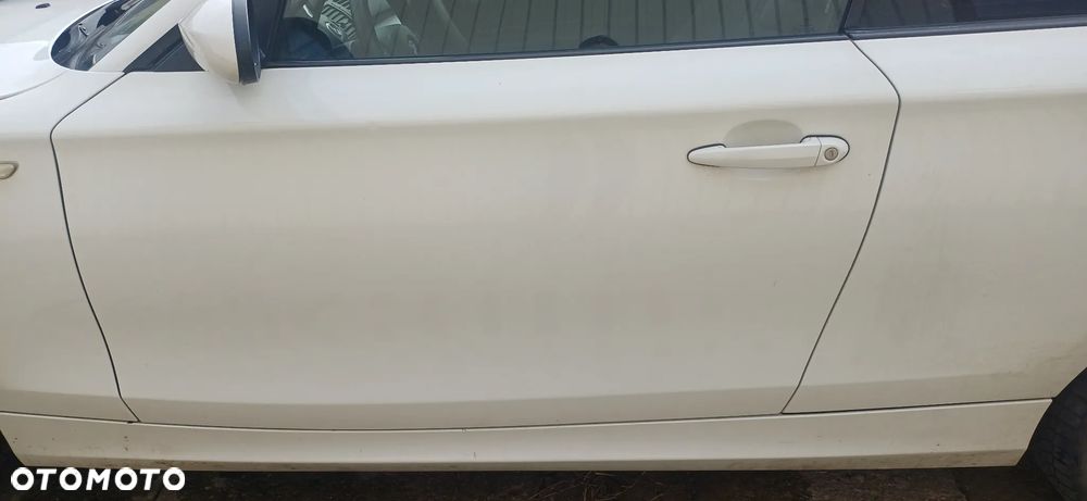 DRZWI LEWE PRAWE BMW 1 E81 E82 E88 300 Alpinweiss III PRZEDNIE PRZÓD - 10