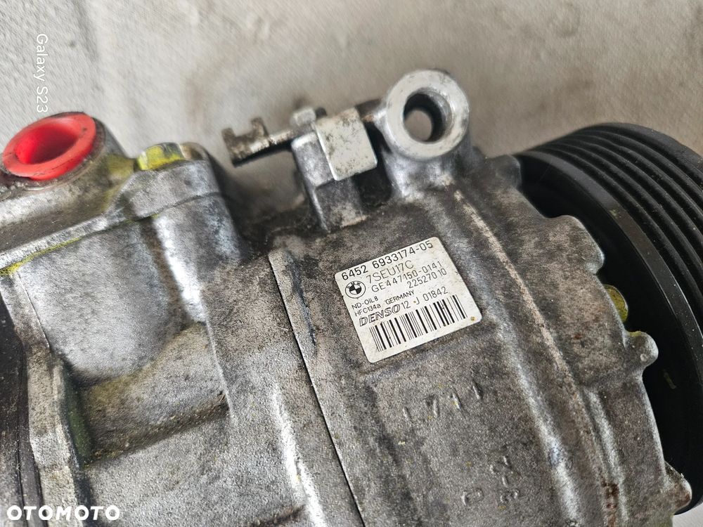 Sprężarka kompresor klimatyzacji BMW E60 E61 E90 E91 4,0 5,0 M3 M5 6933174 6933174-05 - 2