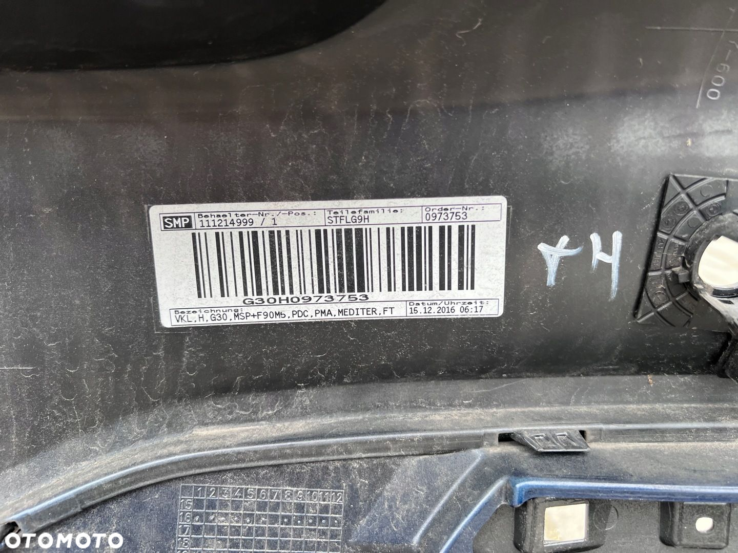 ZDERZAK TYŁ TYLNI BMW 5 G30 M PAKIET LCI LIFT - 11