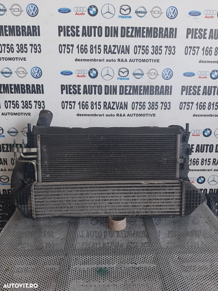 Grup Radiatoare Radiator Apa Clima Intercooler Electroventilator Termacupla Ford Focus 2 1.6 Tdci A - 4