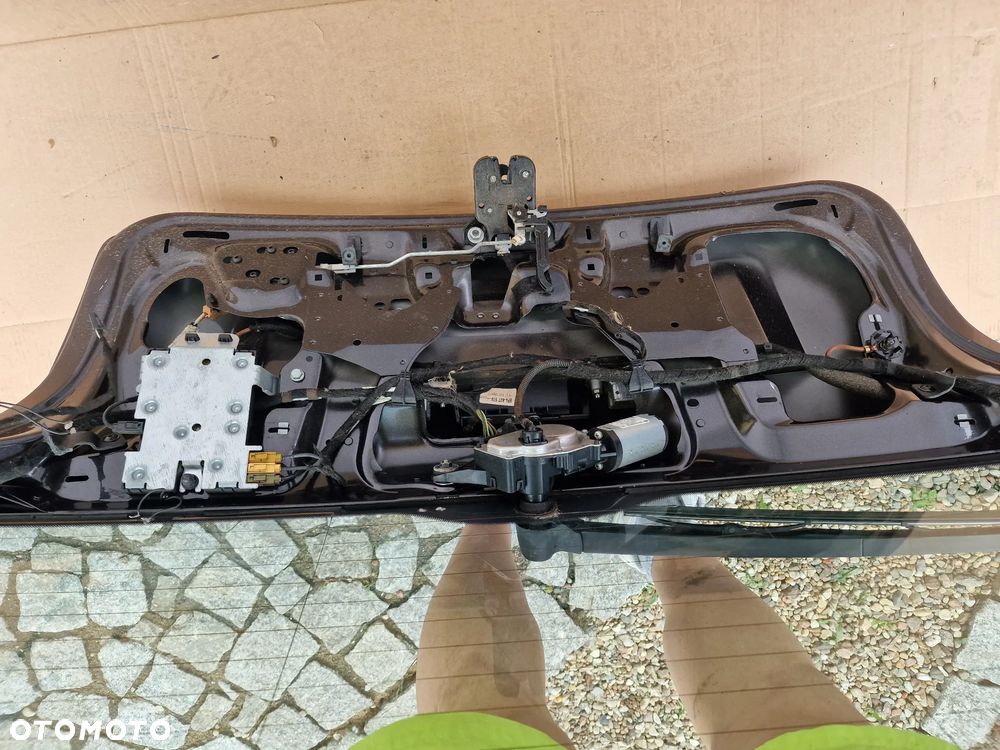 AUDI A3 8P / 8P LIFT 3 DRZWI 03-12 KOMPLETNA KLAPA TYLNA TYLNIA TYŁ CIEMNOSZARY METALIK , NR AUKCJI KL23 - 18