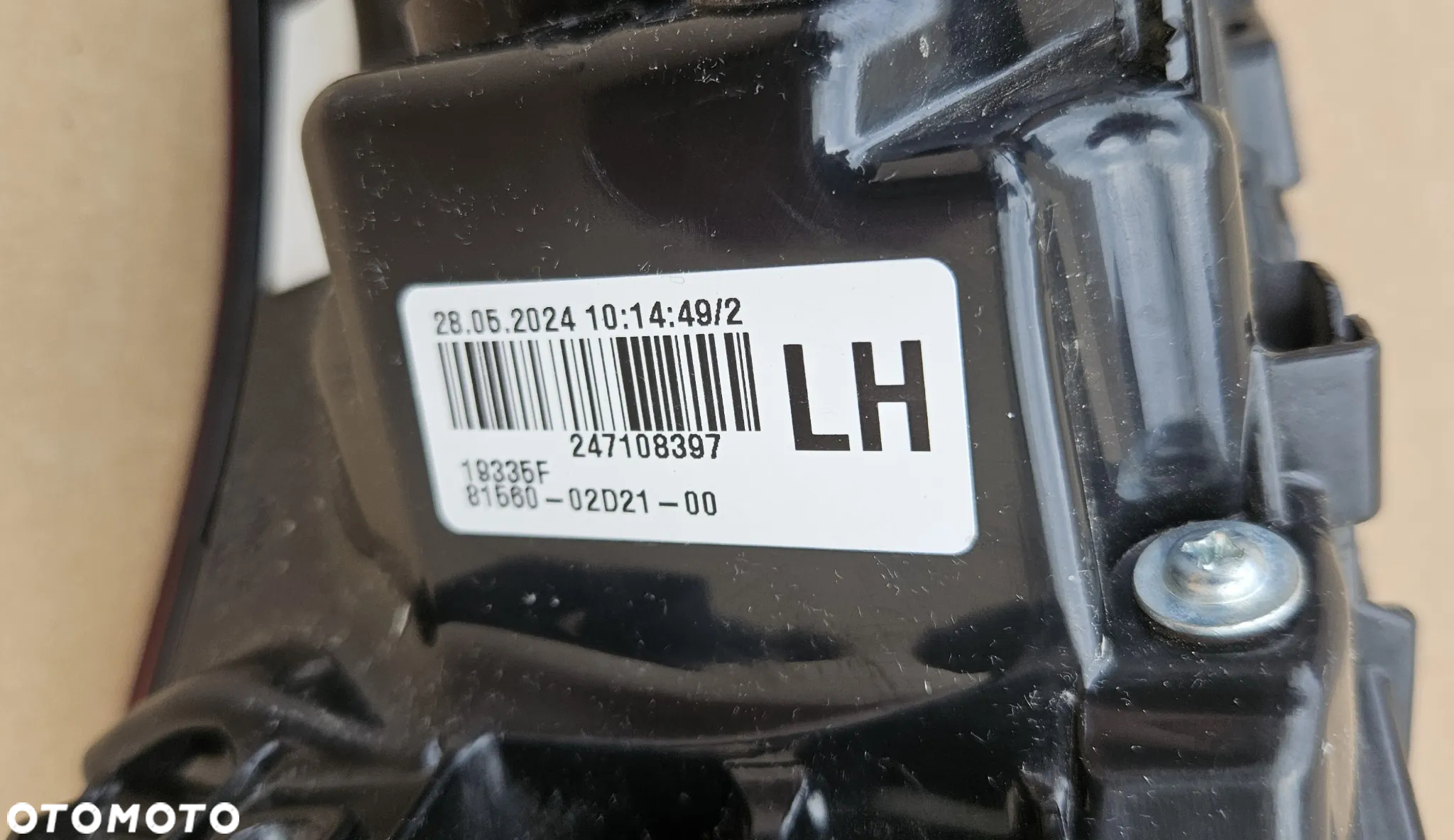 Lampa tylna lewa TOYOTA COROLLA E21 SEDAN 2018- LED ORYGINAŁ! - 9