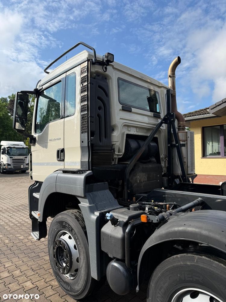 MAN 35.460 TGS wywrotka 8x4, 3-str. MEILLER, BORDMATIC, 302 t.km., TOP! - 11