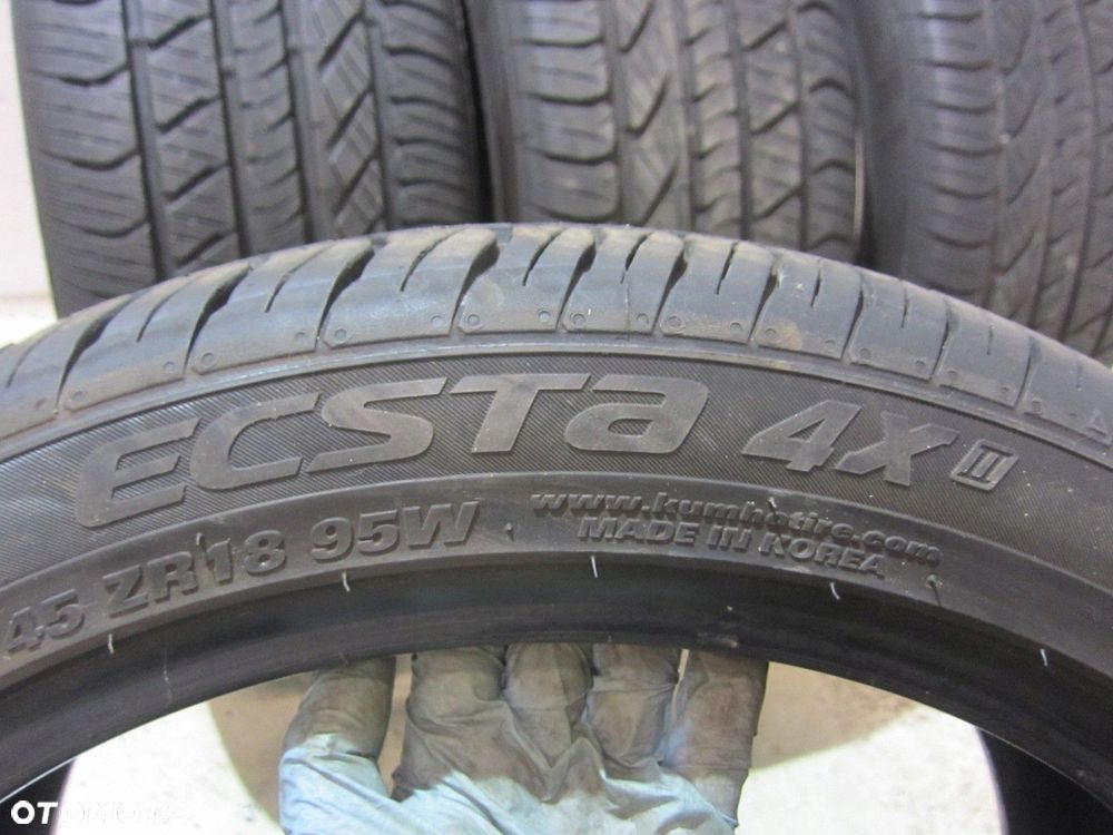 OPONY KUMHO ECSTA 4X 225/45/18 18R CAŁOROCZNE 6MM 2023R 4SZT SUV - 12