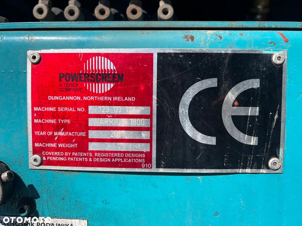 Powerscreen Warrior 1800 - 16