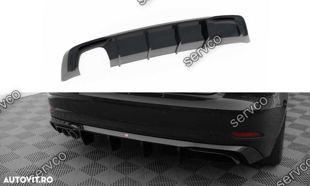 Difuzor bara spate Audi A3 Sportback 8V 2016-2020 v28 - Maxton Design