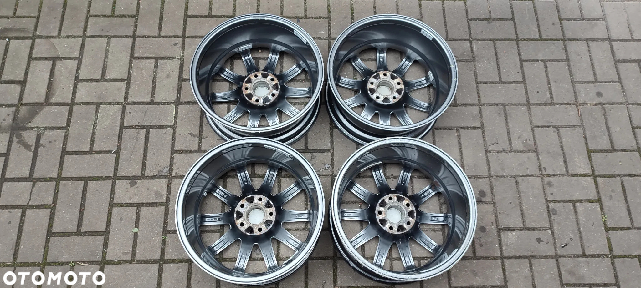 FELGI 5x112 7.5Jx17 CALI ET35 ANZO VW AUDI SEAT SKODA MERCEDES KOMPLET 4 SZTUKI - 10