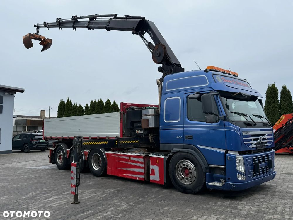 Volvo FM500 8x4 triadem wywrotka HDS HIAB 288-5 HiPro - 14