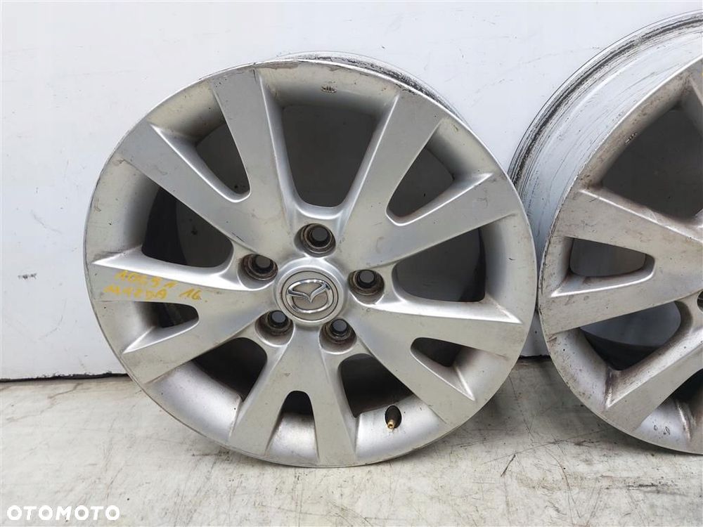 Alufelgi FELGI ALUMINIOWE KOMPLET Mazda 3 I 03-09 5X114.3 6.5J X 16 ET 52.5 - 8