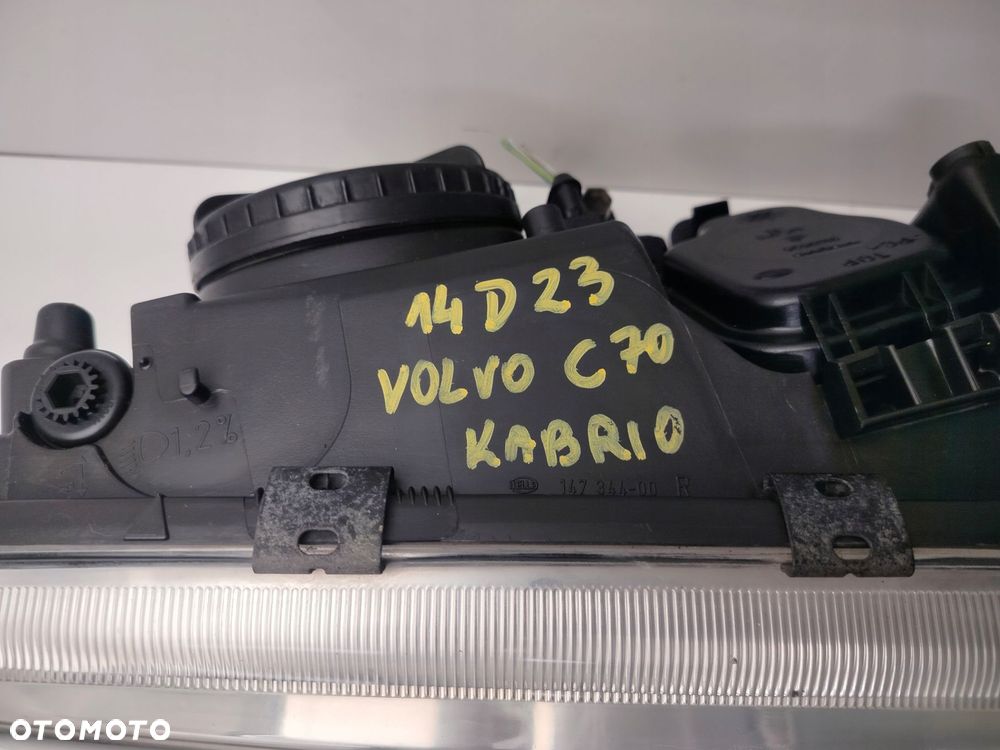volvo c70 i lift reflektor lampa prawy przód prawa przednia - 12