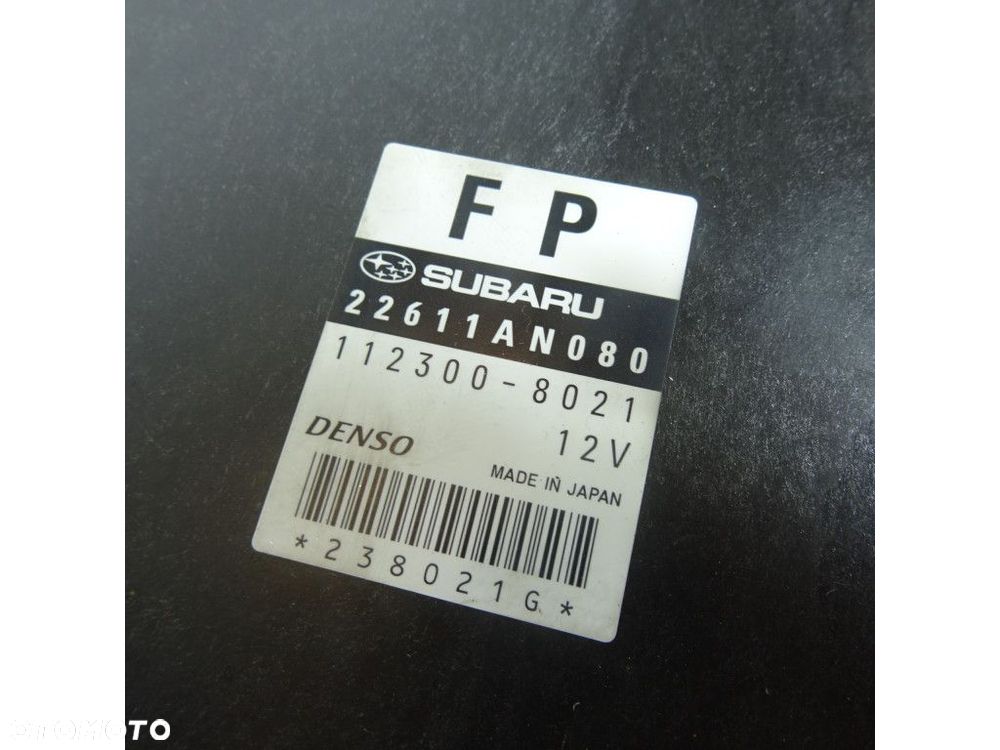 SUBARU FORESTER 2.5B STEROWNIK 22611AN080 - 2