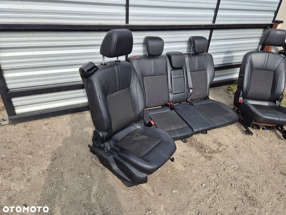 FOTELE SIEDZENIA KANAPA TYŁ FORD B-Max   2015r. Półskóra Europa - 6