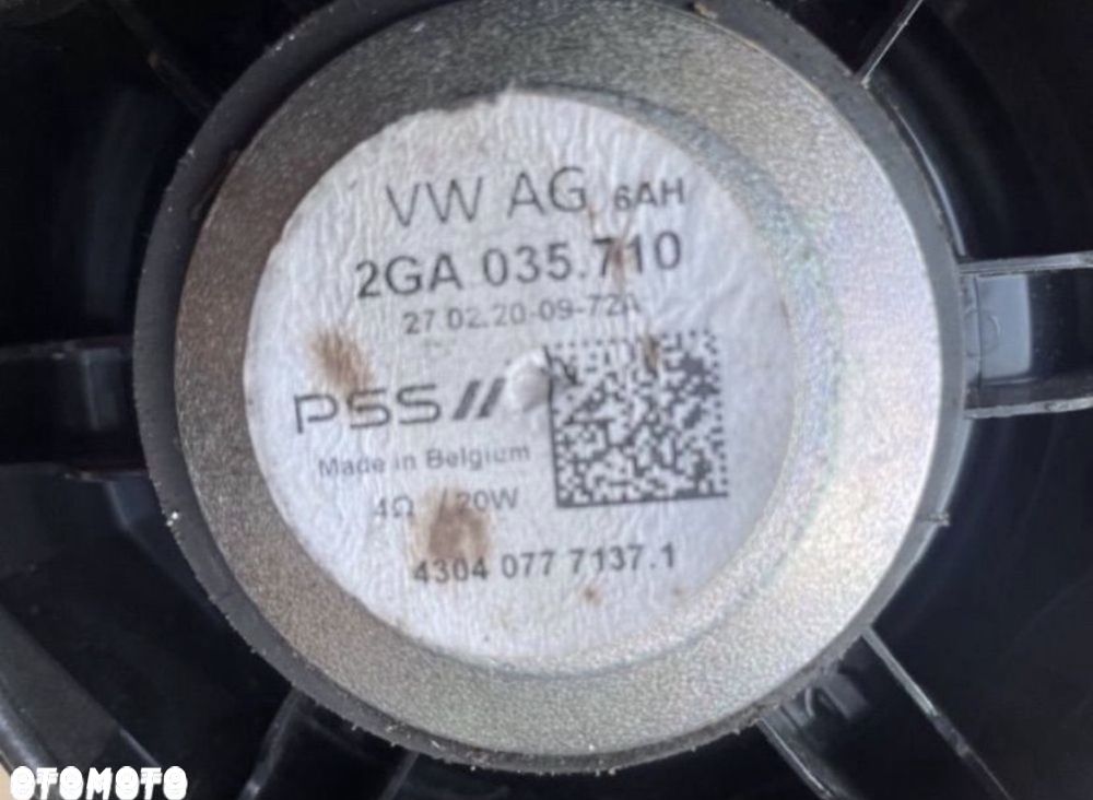 2GA035710 głośnik drzwi volkswagen t-roc golf 7 - 3