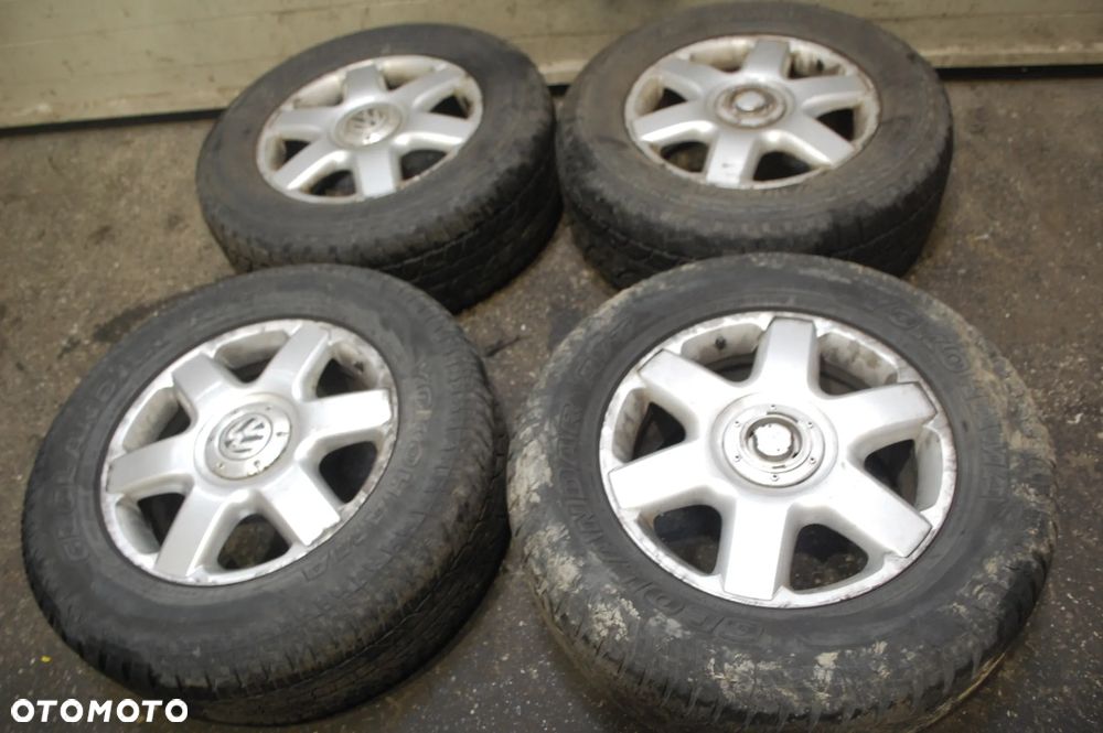 KOŁA FELGI ALUMINIOWE 5X130 ET57 8J 285/60R18 7L6601025AA VW TOUAREG YOKOHAMA - 1