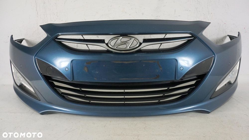 ZDERZAK PRZÓD PRZEDNI HYUNDAI I40 11-14 YU6 ATRAPA PDC HALOGEN 2011-2014 - 1