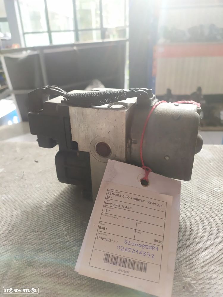 CENTRALINA DE ABS RENAULT CLIO II / 8200085584 / 0265216872 - 1