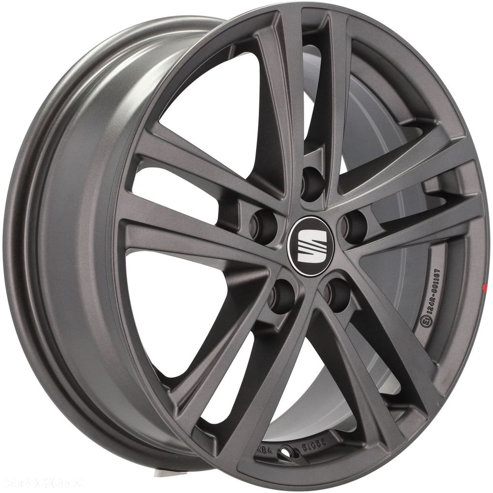 4x Felgi 16 TUV SEAT OE m.in. do Alhambra Altea XL Freetrack Ateca EXEO Leon MK3 MK4 - SE026016 - 2