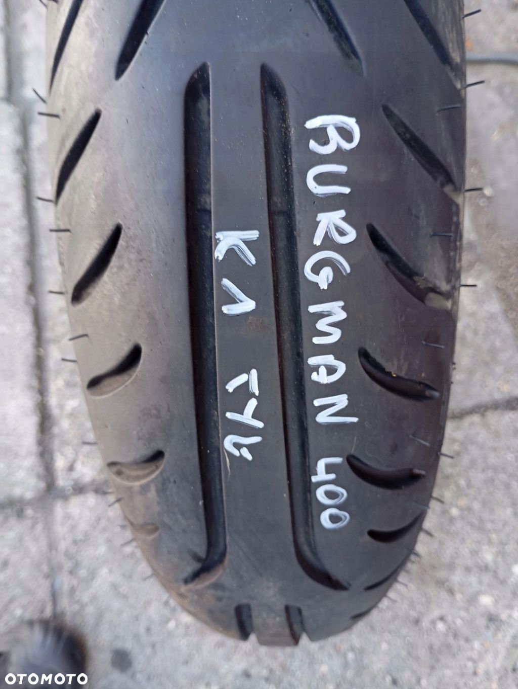 Suzuki Burgman AN 400 K1 K2 - KOŁO FELGA TYŁ 130/70/13 - 8