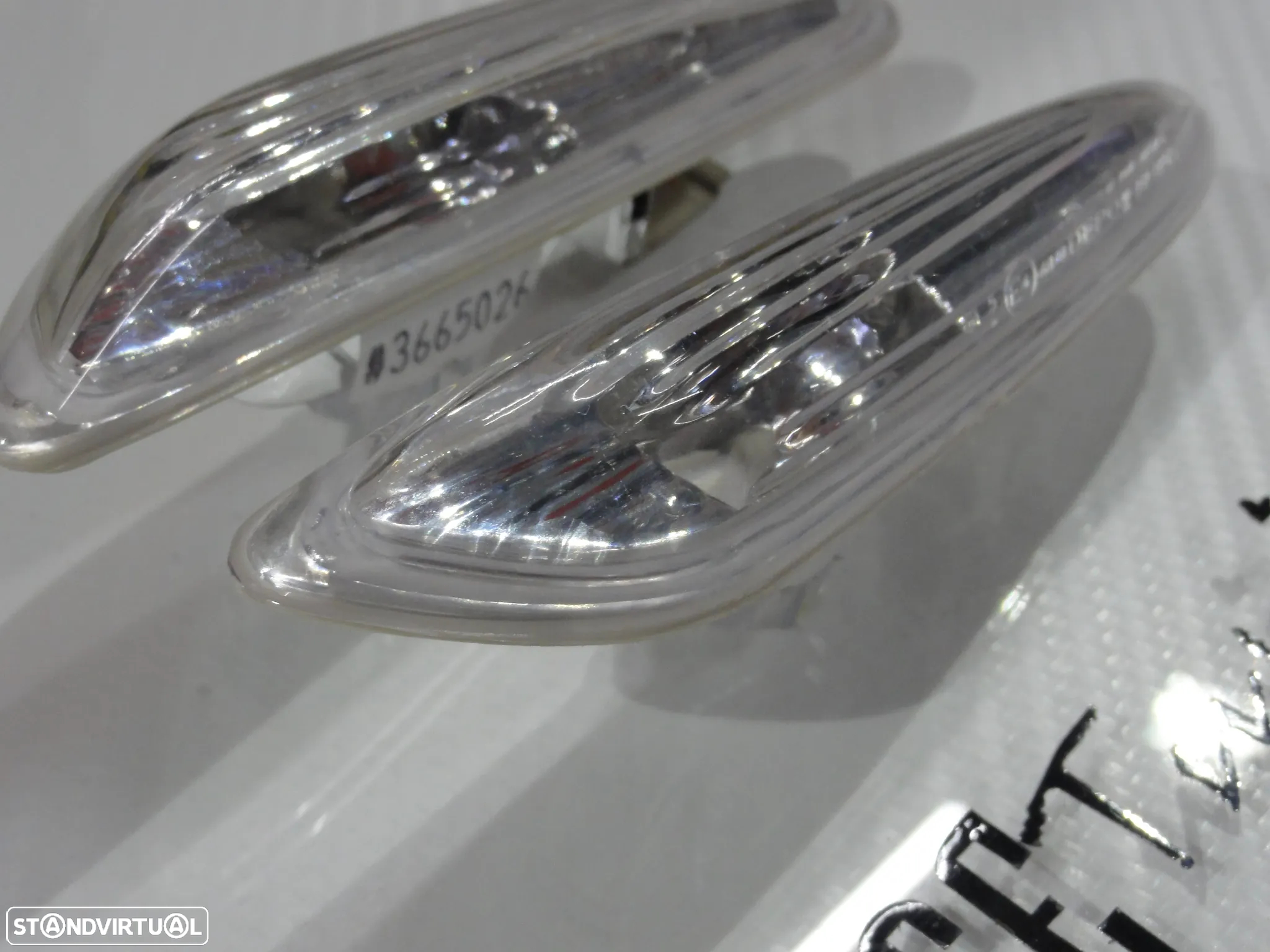 Piscas, Farolins Laterais + lâmpadas cromadas para BMW E81, E82, E84, E87, E88, E46 +01, E60, E61 E90 E91 E92 E93 escurecidos ou em cristal - 12