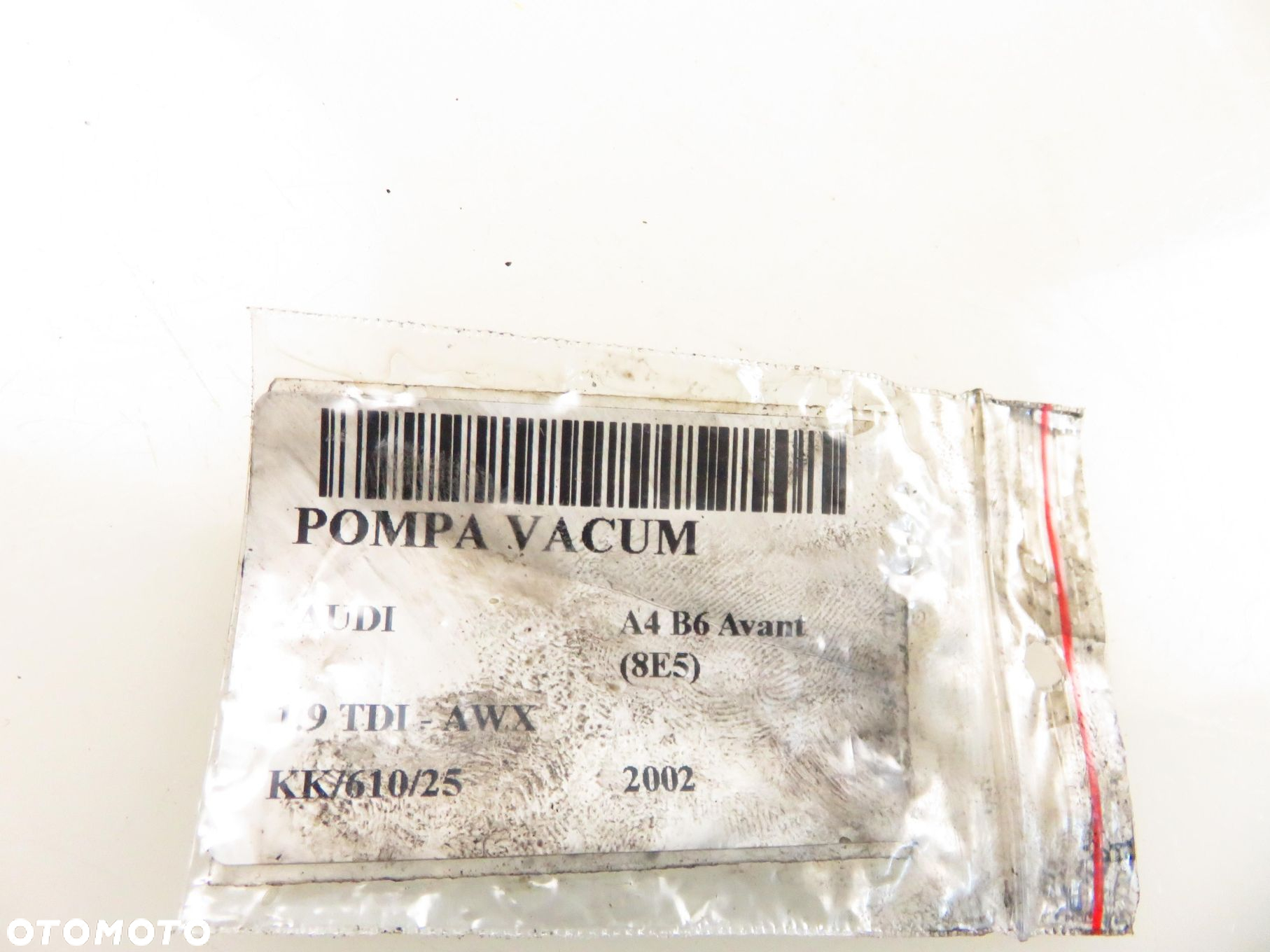 POMPA VACUM AUDI A4 B6 Avant (8E5) 1.9 TDI - AWX 038145209E - 3