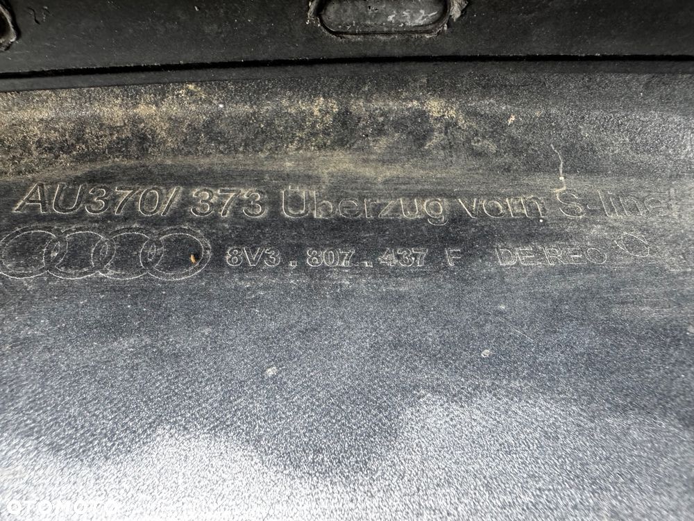 AUDI A3 S3 8V S LINE 8V3807437F ZDERZAK PRZÓD PRZEDNI - 11