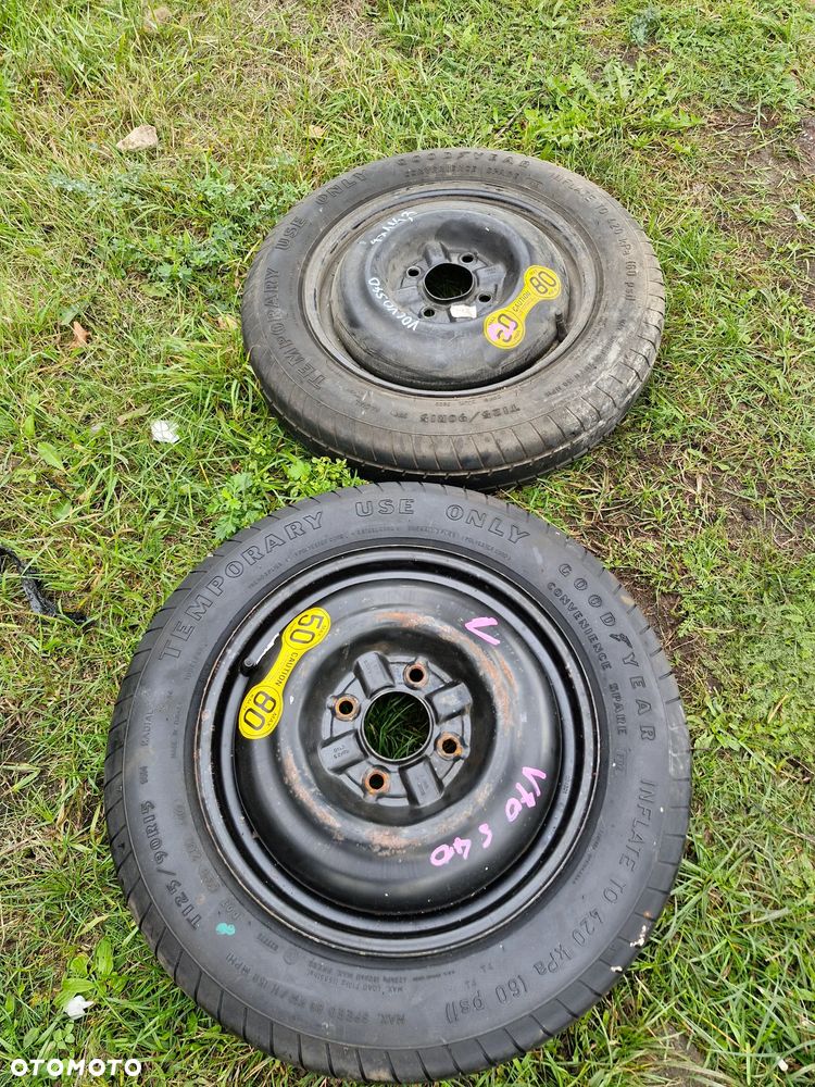 Koło zapas dojazdówka VOLVO V40 S40 125/90/15