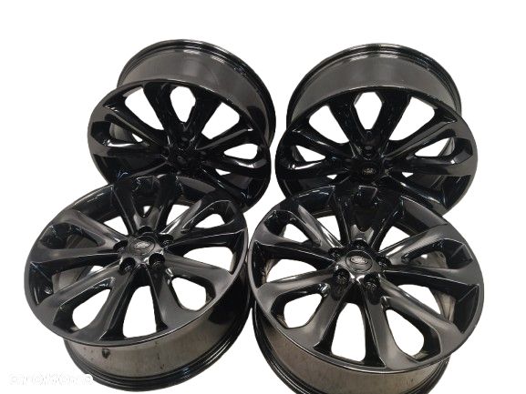 LAND ROVER 8.5X20 ORYGINALNE FELGI ALUMINIOWE R20 ET 47 5x120 KOMPLET DEKIELKI ORYGINAŁ - 1