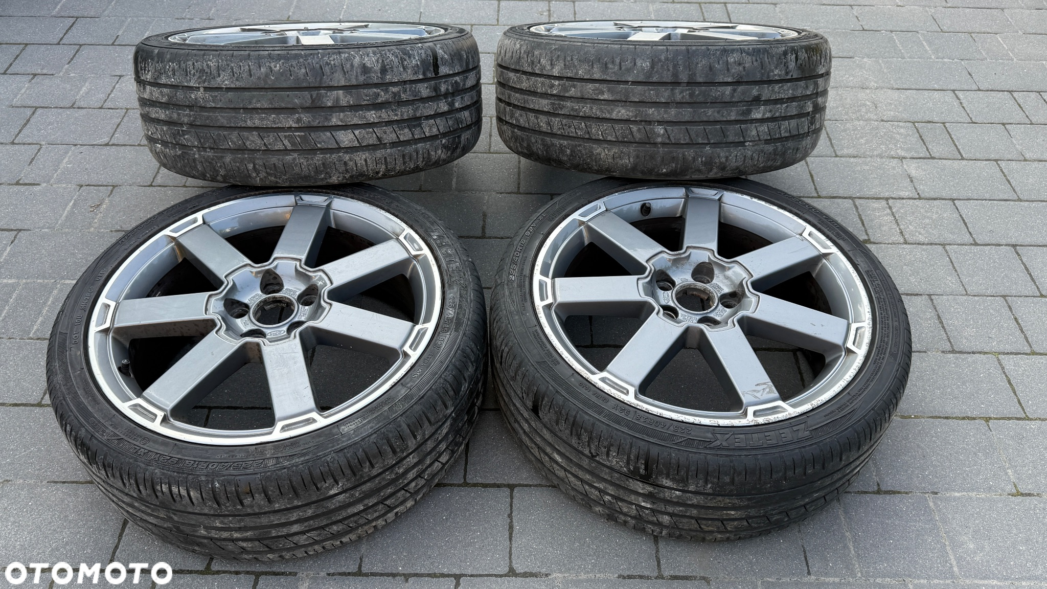 Koła r18 225/40 5x108 ford volvo felgi alufelgi ET52.5 - 8