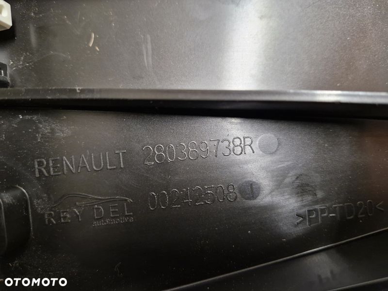 RENAULT MASTER 3 III LIFT 4 IV RAMKA RADIA NAWIGACJI NAVI 280389738R - 9