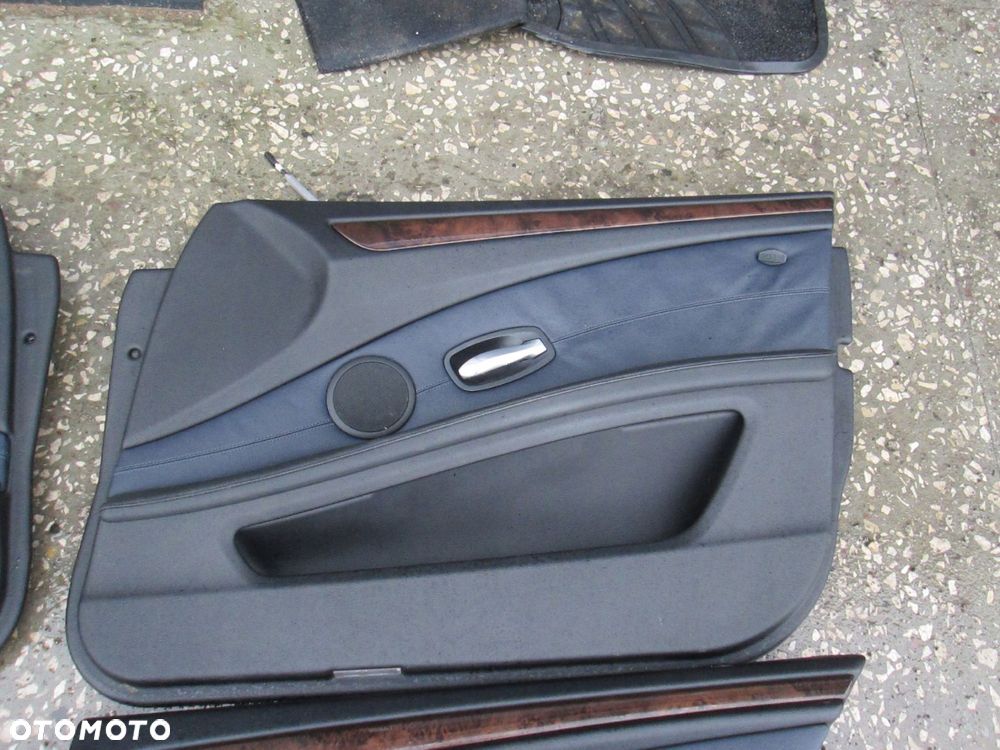 BMW E61 LCI FOTELE SKÓRZANE KANAPA KPL GRZANE ELE - 14