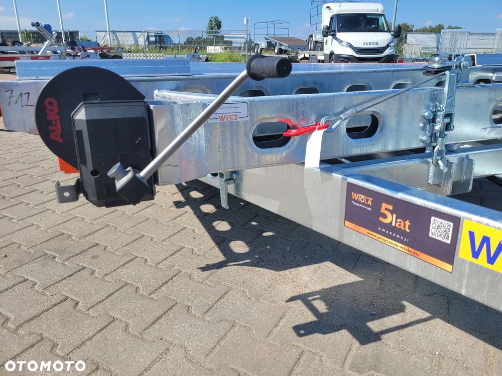 Wiola Laweta uchylna 650x207cm DMC3500kg stabilizator jazdy AKS, panele aluminiowe - 14