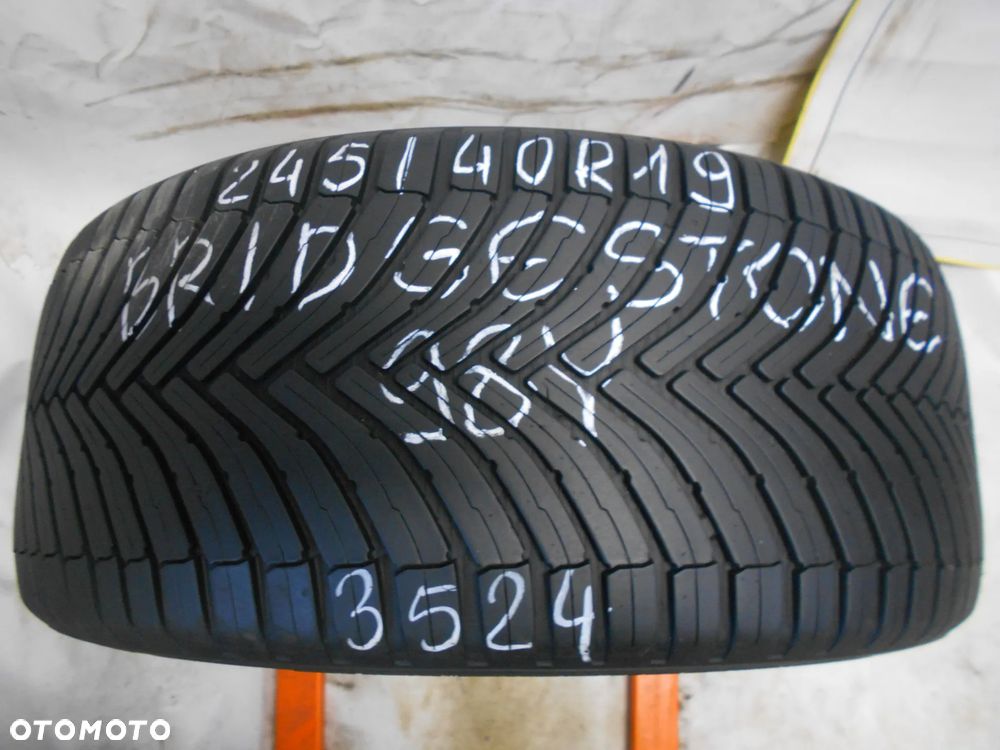 OPONA POJEDYNKA 245/40R19 BRIDGESTONE TURANZA ALLSEASON 6 DOT 3524 6.3MM - 1