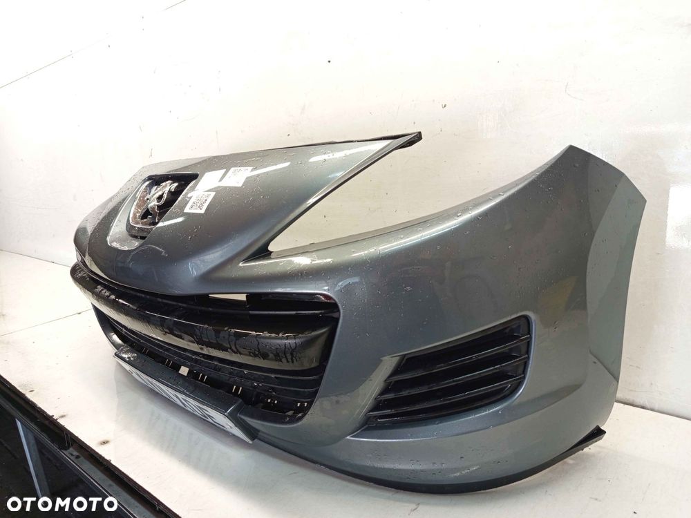 ^ ZDERZAK PRZÓD PRZEDNI DO PEUGEOT 207 LIFT FL EZWD SZARY - 2