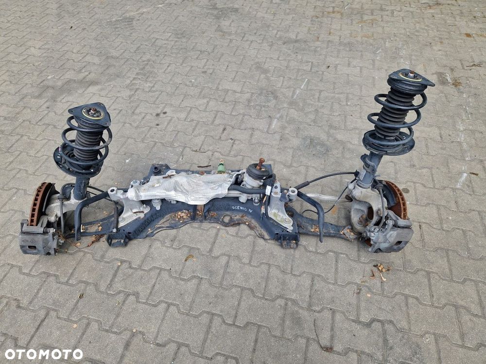 RENAULT SCENIC IV ZAWIESZENIE PRZÓD KOMPLETNE - 1