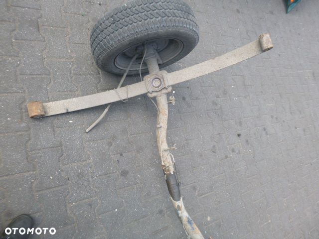 BELKA TYŁ TYLNA KOMPLETNA Z RESORAMI NA PRZYCZEPKĘ FIAT DOBLO - 11