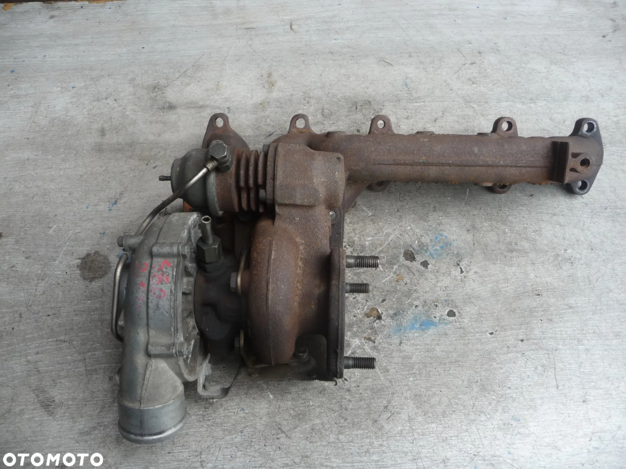 VOLVO S80 V70 2.5 TDI TURBINA TURBOSPRĘŻARKA 074145701J - 3