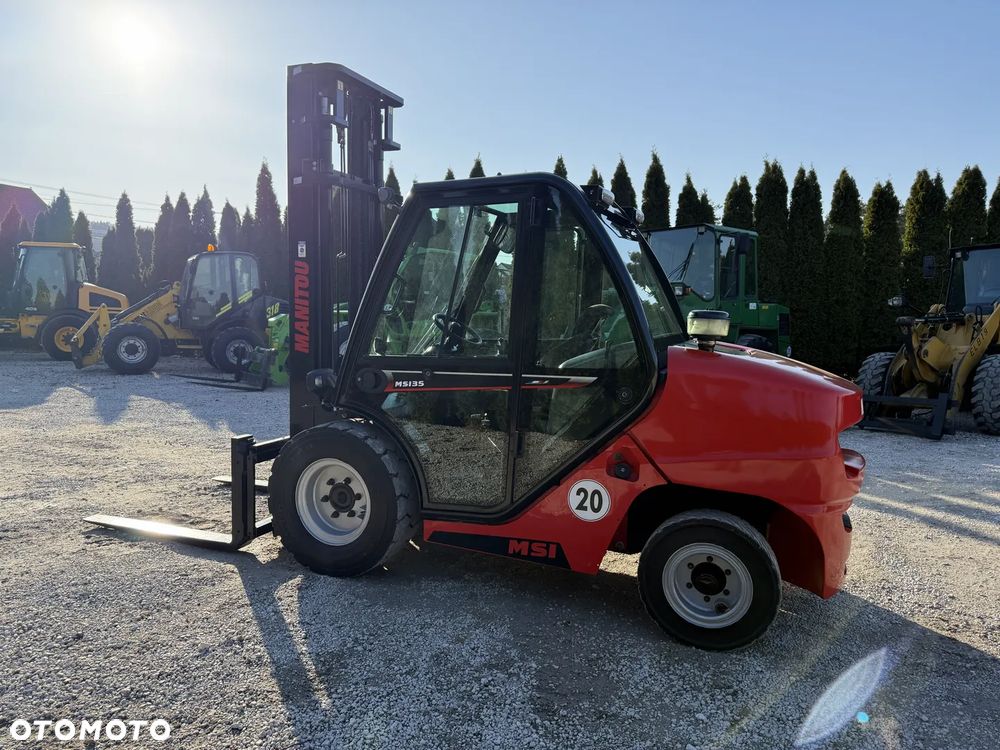 Manitou MSI 35 MSI35 / PIĘKNY / 2020 ROK! / TYLKO 1890 MTH / ORYGINAŁ / Z NIEMIEC / DIESEL / UDŹWIG 3,5T / 30 MSI30 35D - 2