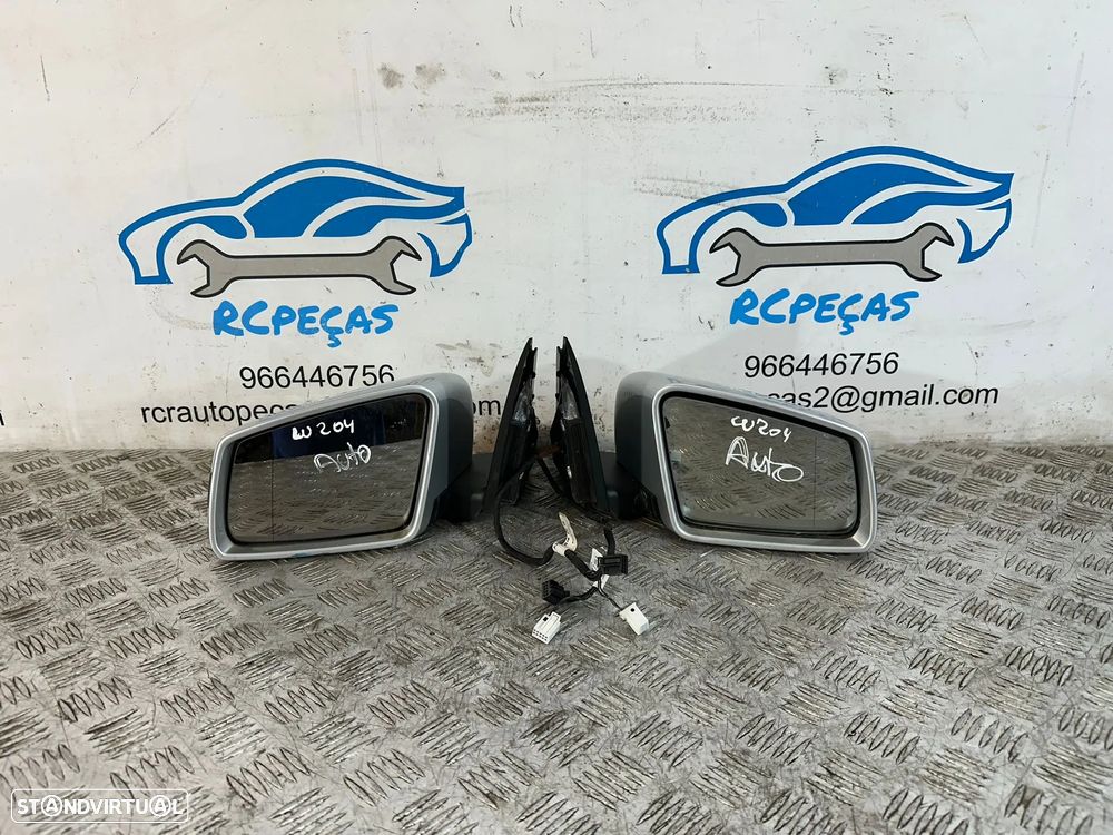 Espelho Retrovisor Direito Esquerdo Original Mercedes Benz W204 Facelift A3160442 A3160442 2011 - 2014 - 2