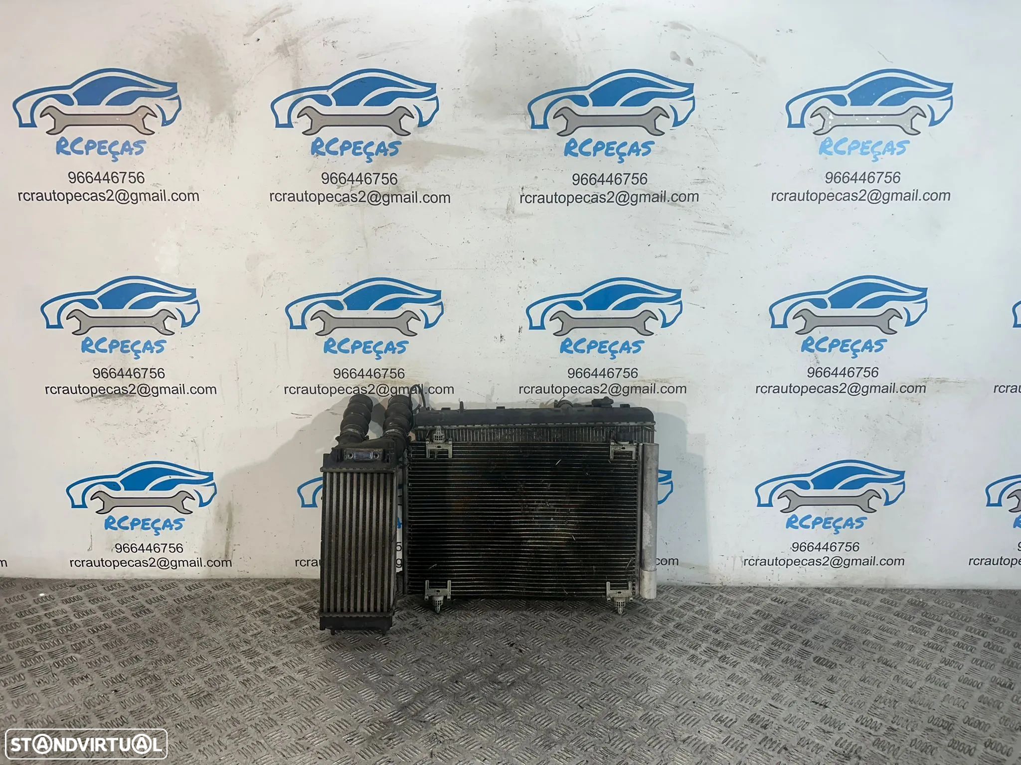 .Radiadores Ventilador Ar Condicionado IC Intercooler PSA Peugeot 3008 2008 - 2016 - 1