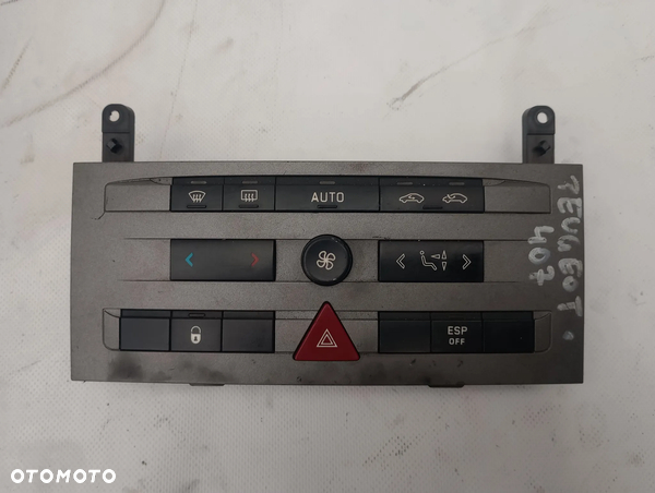 Peugeot 407 Panel Sterowania Klimatyzacji 96470287XT